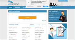 Desktop Screenshot of jobpending.com